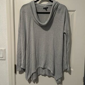 Express scoop neck long sleeve top